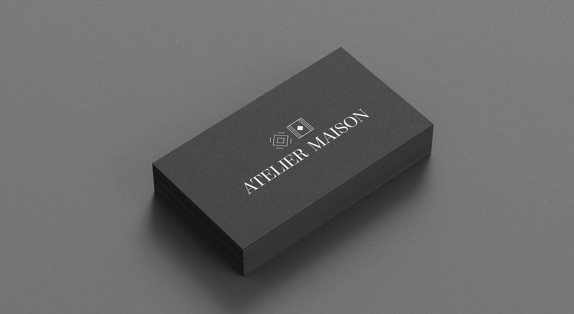 Atelier Maison branding logo design by Alexandra Pace Studio