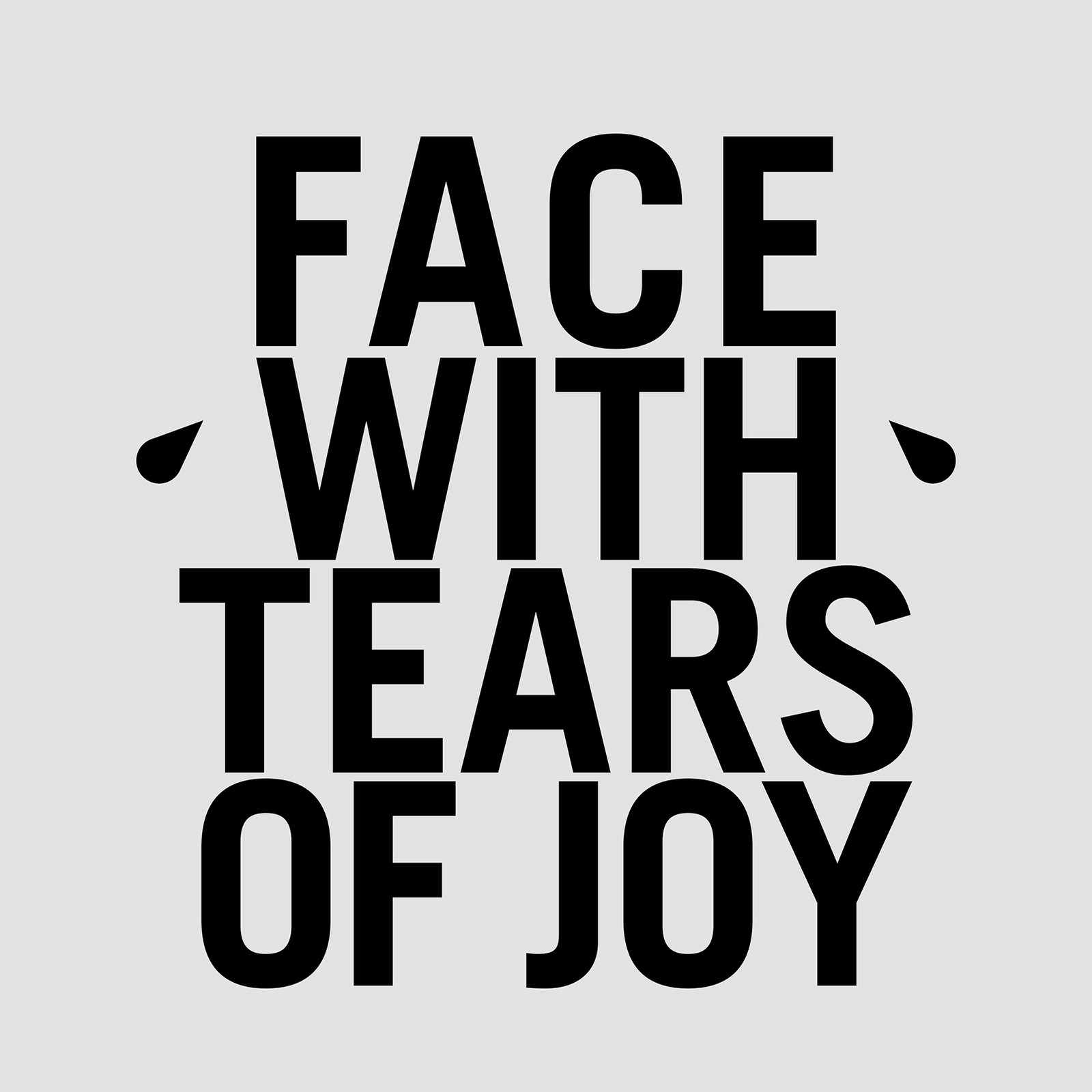 Face With Tears of Joy logo design by Alexandra Pace Studio